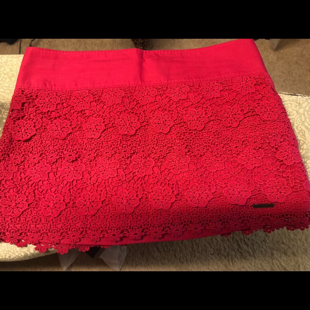 Abercrombie & Fitch hot pink mini skirt size small